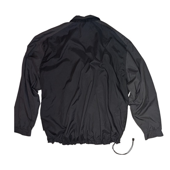 Nike Golf Windbreaker Pullover Jacket‎ Mens Large Black Clima Fit 2003 Inverness - Picture 3 of 4